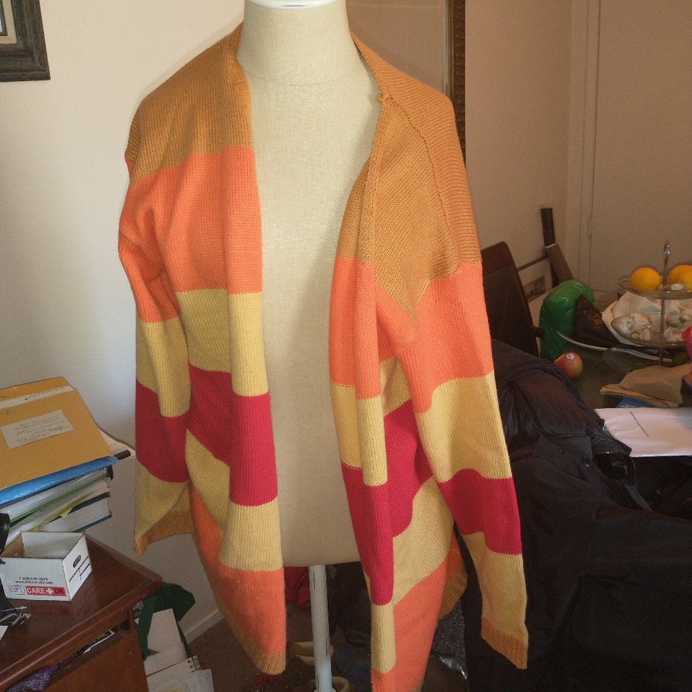 Colorful Cardigan sz M